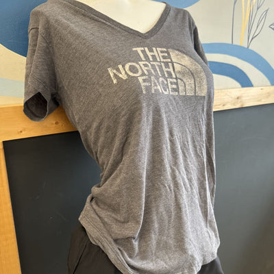 The North Face - Women's T-shirt - MSRP $55: Grey/White-women-SM
