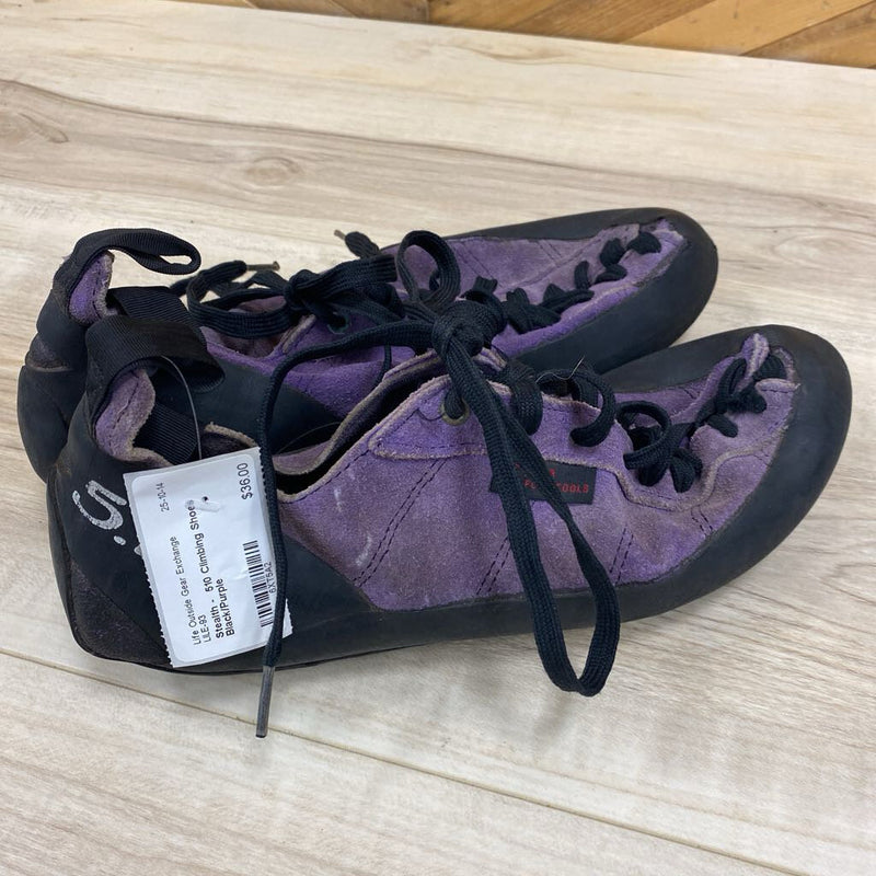 Stealth - 510 Climbing Shoes : Black/Purple-unisex-