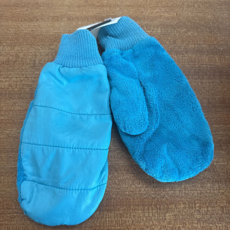 Ivivva- Turquoise Winter Mittens: turquoise-children-