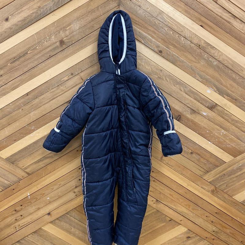 IZOD Infant Winter Snowsuit: black-infant-large
