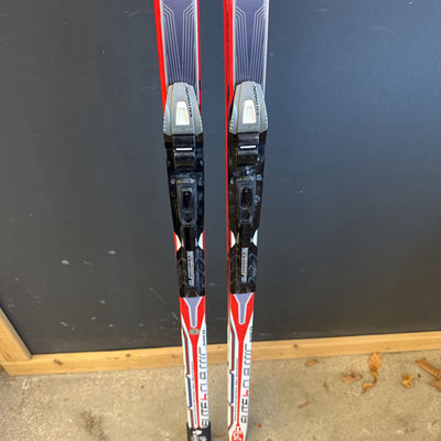 Salomon -Elite 6 Classic XC Skis with SNS Pilot bindings. MSRP $270: whit black red --198cm