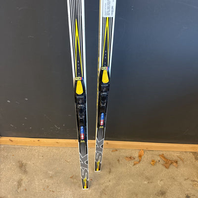 Salomon- Active 7 Skate Ski SNS Pilot - MSRP compared $360 : White Blaack Yellow --181cm