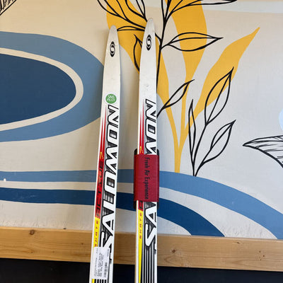 Salomon- Active 7 Skate Ski SNS Pilot - MSRP compared $360 : White Blaack Yellow --181cm