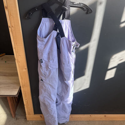 Burton - Children's Bibbed Snow Pants - MSRP $199: Purple/Black-children-8Y