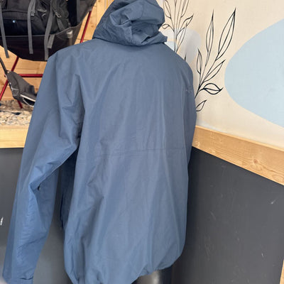 Woods - Men's Rain Jacket - MSRP $130: Navy-men-XL