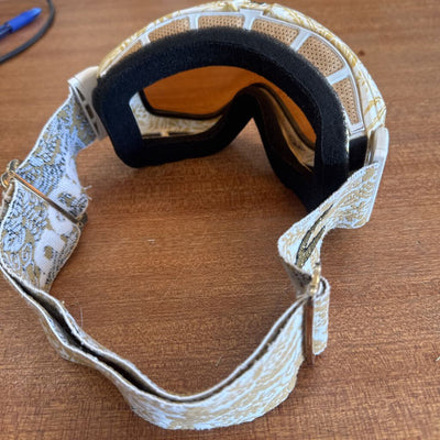 Anon - Children's Goggles - MSRP $119: White/Gold-children-