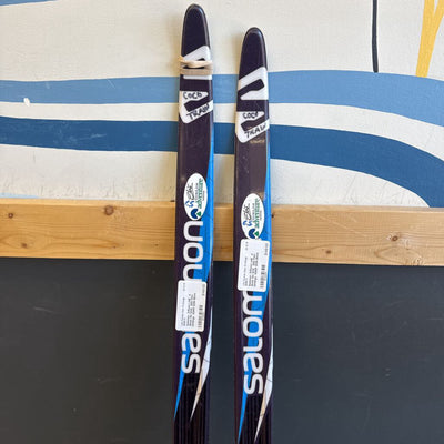 Salomon- S/Race LAB Jr Skate Ski With SNS Pilot bindings MSRP $299: Black Blue --151cm