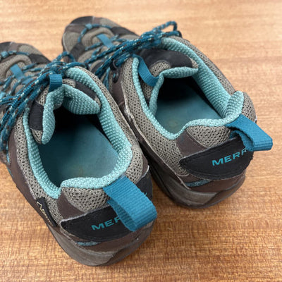 Merrell - Women's Siren Sport Gore-Tex Shoes - MSRP $130: Grey/Blue-women-W8