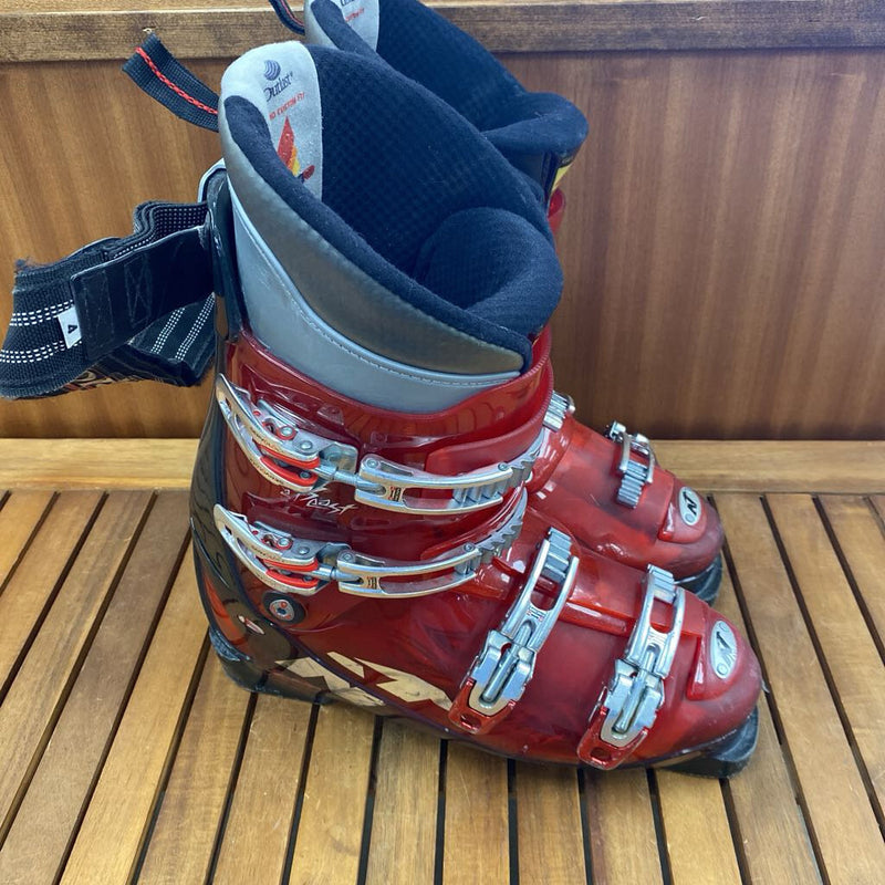 Nordica - Beast Downhill Ski Boots: Red-men-29/29.5