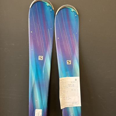 Salomon Iris Downhill Skis with Salomon Lithium 10 Bindings MSRP $800 : Blue--161