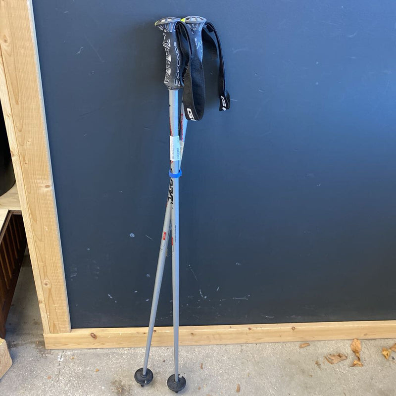 Gabel - Downhill Ski Poles - MSRP $: Grey/Black/Red--110cm