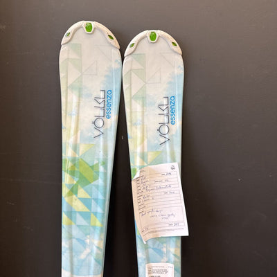 Volkl Aurena Downhill Skis with Marer 4Motion Bindings MSRP $570: White/Blue--147