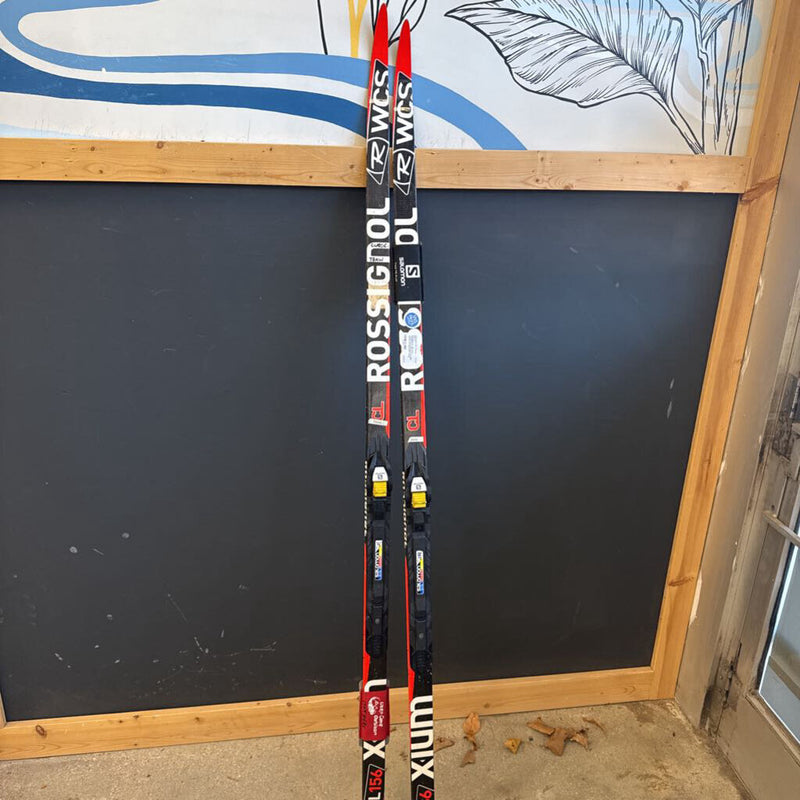Rossignol CL 156 WCS Classic Race Ski Salomon SNS Access Binding MSRP $430: Red/Black--156