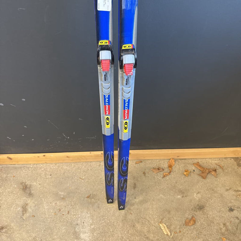 Fischer SC Skate Ski with SNS Profil skate binding. : Blue--185