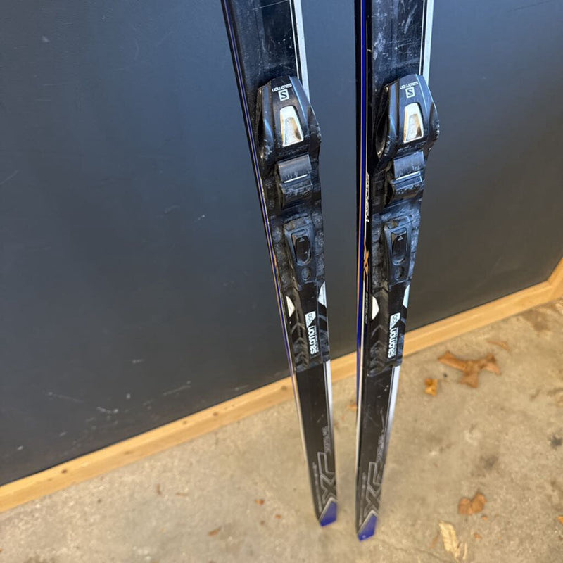 Fischer Sporrtglass Classis Cross Country Skis with Salomon SNS Pilot bindings: Blue--202