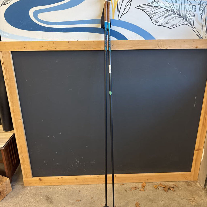 Swix - Quantum Six Cross Country Ski Poles - MSRP $129: Black Blue --150cm