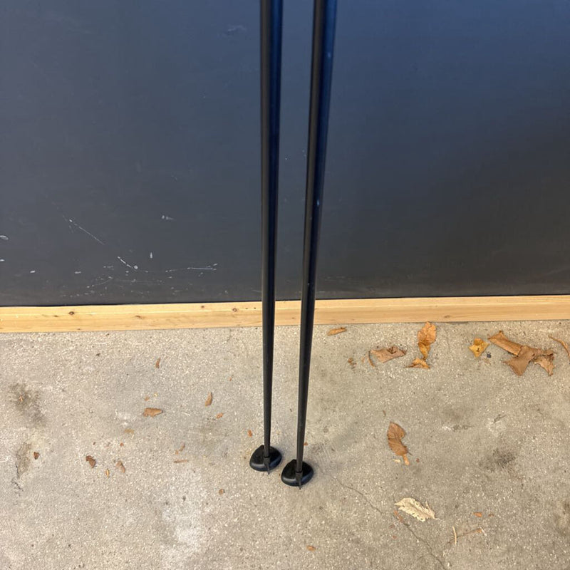 Swix - Quantum Six Cross Country Ski Poles - MSRP $129: Black Blue --150cm
