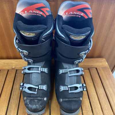 Lange - Women's CRL 70 Downhill Ski Boots: Black/Grey-women-24/24.5*