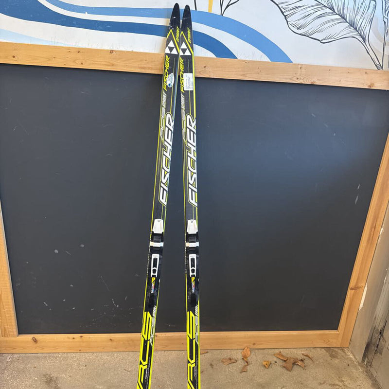 Fischer - RCS Sprint XC Skis - SNS Pilot Junior Bindings - MSRP $: Black/Yellow/White--150cm