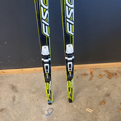 Fischer - RCS Sprint XC Skis - SNS Pilot Junior Bindings - MSRP $: Black/Yellow/White--150cm