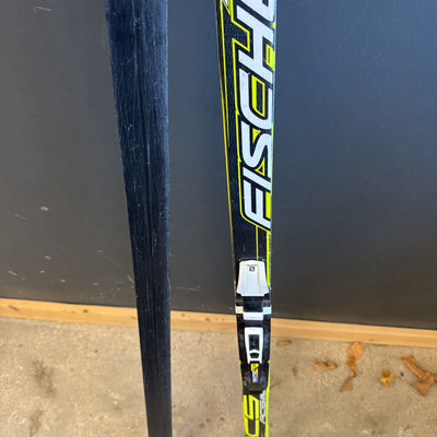 Fischer - RCS Sprint XC Skis - SNS Pilot Junior Bindings - MSRP $: Black/Yellow/White--150cm