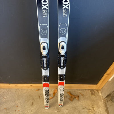 Rossignol - Evo XC 49 First AR Cut Skis - Rottefella NNN Bindings - MSRP $180: Black/White/Red--166cm