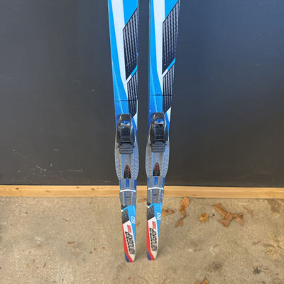 Peltonen - Nanogrip Tiger Classic XC Skis - NNN Bindings - MSRP $260: Blue white --160cm