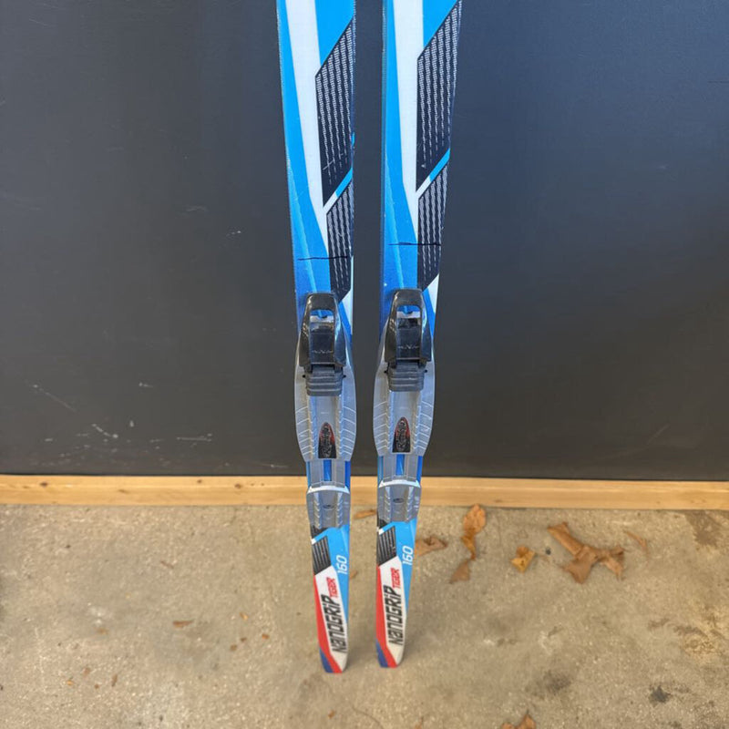 Peltonen - Nanogrip Tiger Classic XC Skis - NNN Bindings - MSRP $260: Blue white --160cm