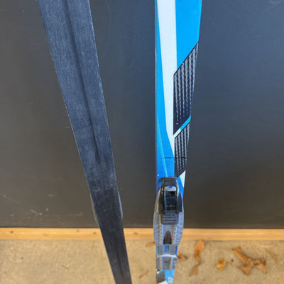 Peltonen - Nanogrip Tiger Classic XC Skis - NNN Bindings - MSRP $260: Blue white --160cm
