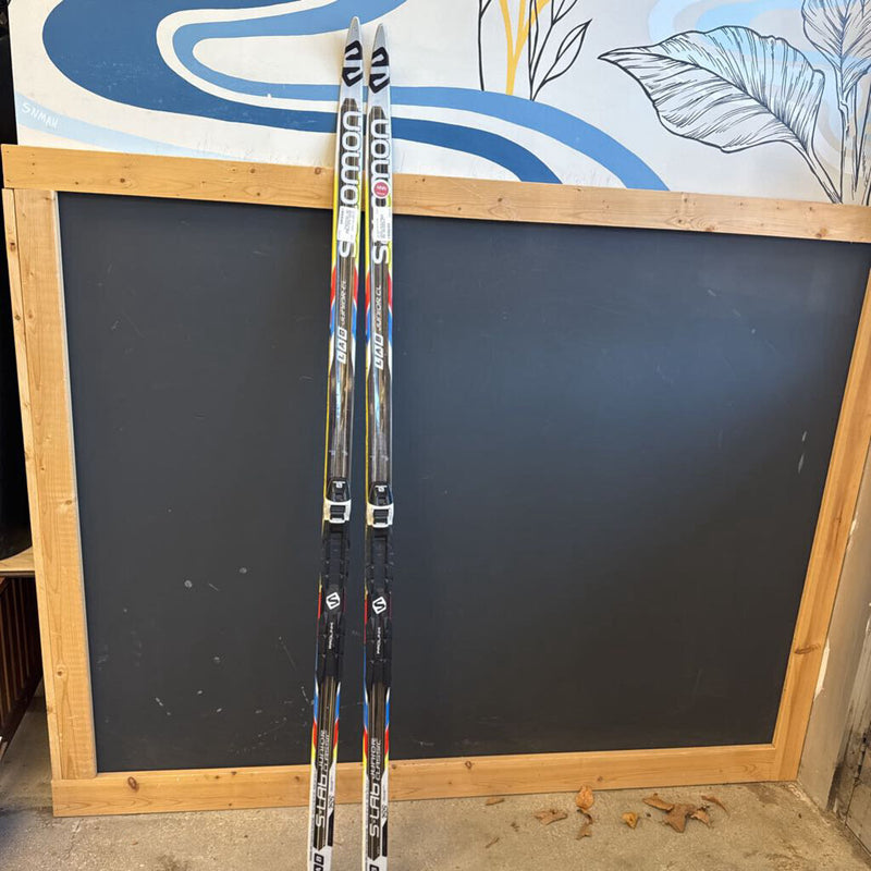 Salomon - S/Lab Classic Jr Skis Prolink Binding - MSRP $520 : Yellow/black/red --