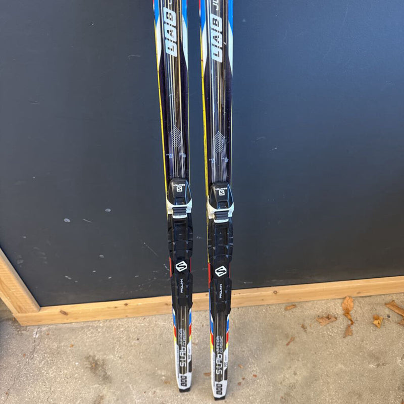 Salomon - S/Lab Classic Jr Skis Prolink Binding - MSRP $520 : Yellow/black/red --