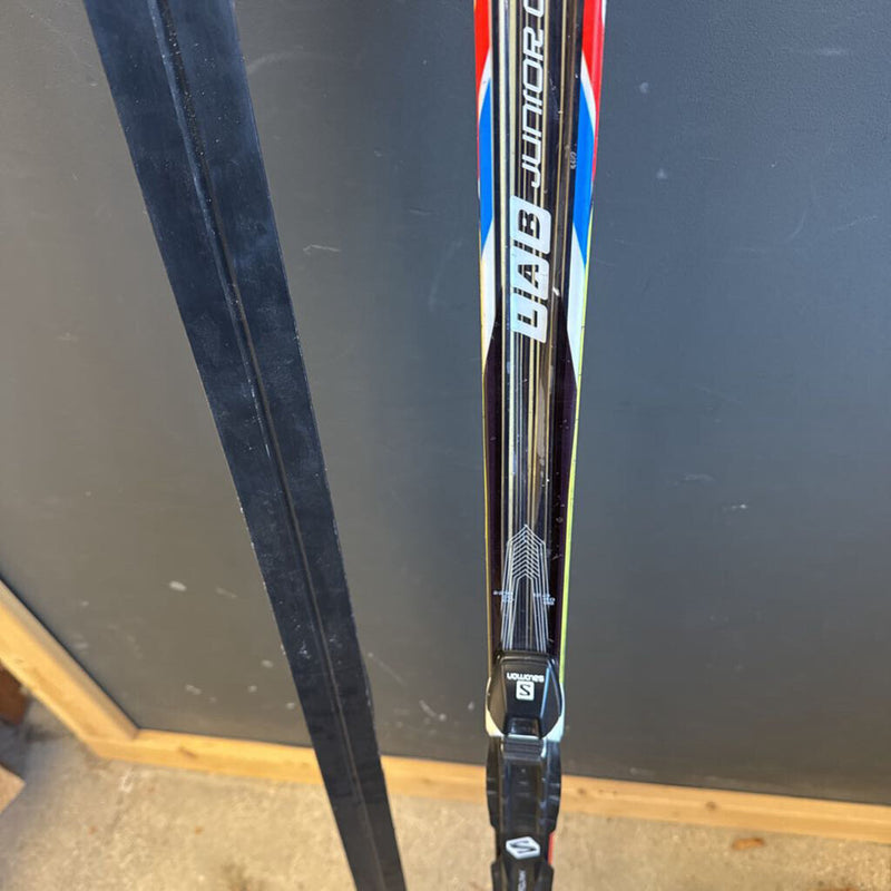 Salomon - S/Lab Classic Jr Skis Prolink Binding - MSRP $520 : Yellow/black/red --