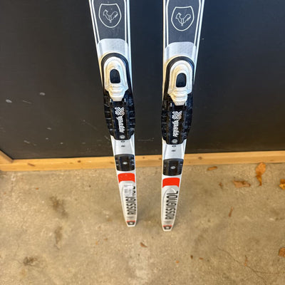 Rossignol - Evo XC 49 First AR Cut Skis - Rottefella NNN Bindings - MSRP $180: Black/White/Red--166cm