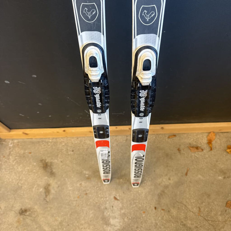 Rossignol - Evo XC 49 First AR Cut Skis - Rottefella NNN Bindings - MSRP $180: Black/White/Red--166cm