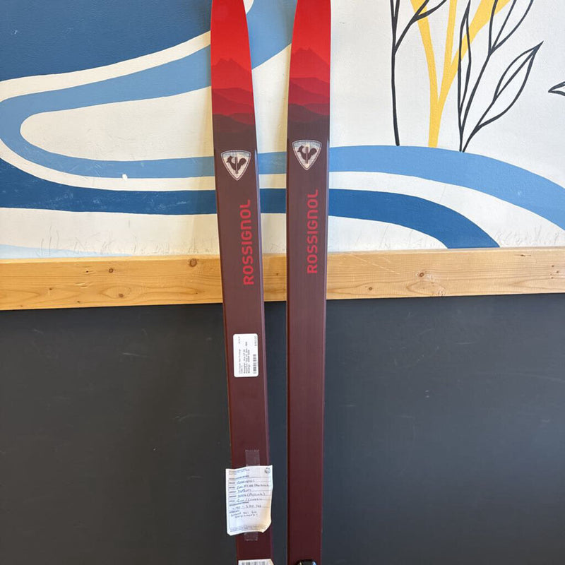 Rossignol - Evo XT 55 Positrack Tour XC Skis - NNN Bindings - MSRP $250: Burgundy/Red--165cm