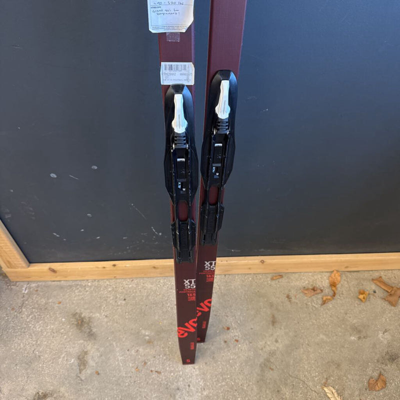 Rossignol - Evo XT 55 Positrack Tour XC Skis - NNN Bindings - MSRP $250: Burgundy/Red--165cm