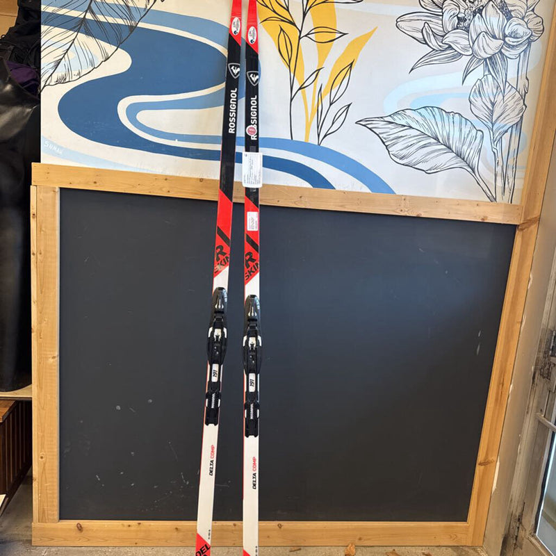 Rossignol - Delta Comp R Skin XC Skis - NNN Race Bindings - MSRP $630: Orange/White/Black--191cm