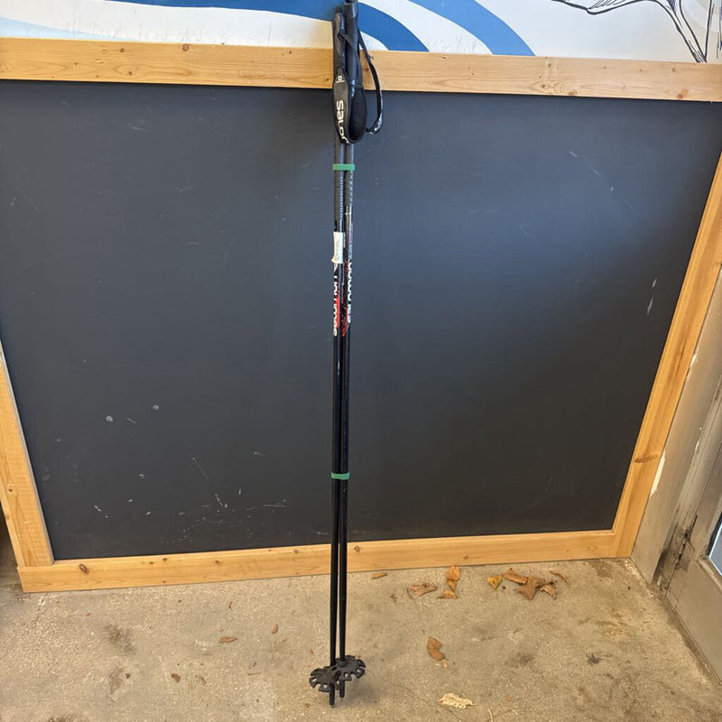 Salomon- X-Adv Escape Pole- MSRP $70 : Black Red --140cm