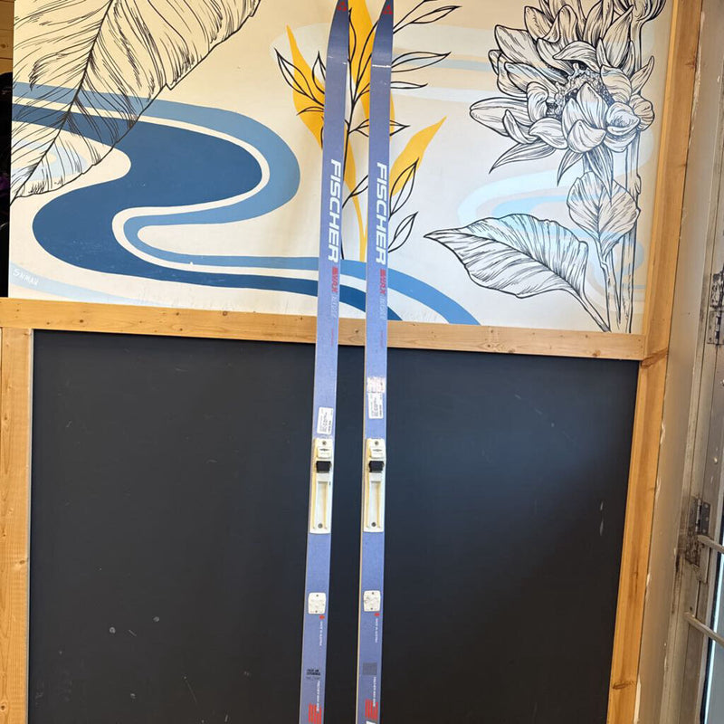 Fischer - Max Base Sport Glass Cross Country Ski NNN Binding : Light Blue --210cm
