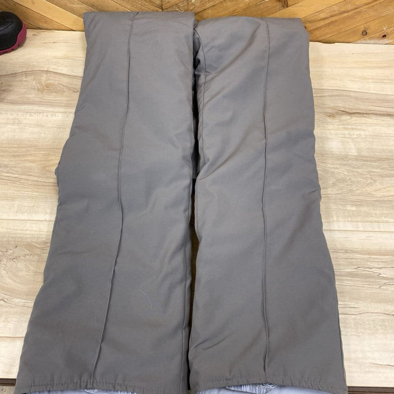 Jones Outdoor Gear- Insulated Pants with Suspenders: gray-unisex-SM