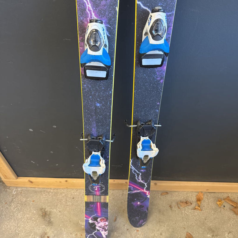 J Skis - The Whipit Downhill Skis - Look SPX 10 Bindings - MSRP $895: Cats in Space --164 cm