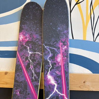 J Skis - The Whipit Downhill Skis - Look SPX 10 Bindings - MSRP $895: Cats in Space --164 cm