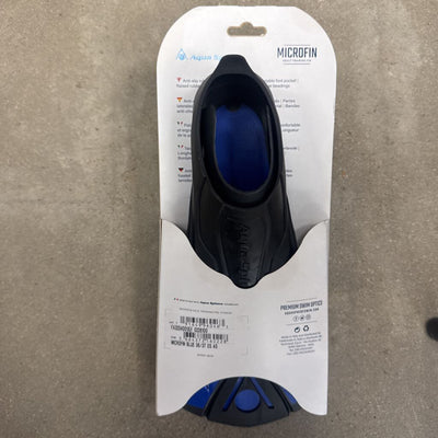Aqua- Sphere Microfin Training Fins: black-unisex-XS