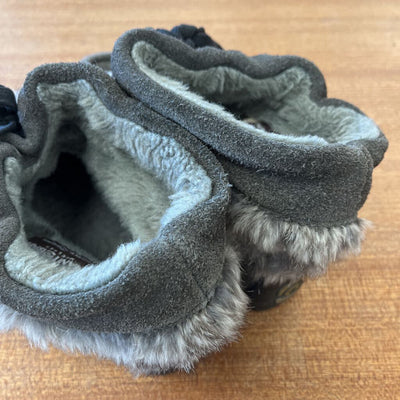 Manitobah Mukluks - Women's Solstice Ankle Mukluk - MSRP $160: Grey-women-5