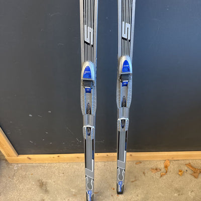 Salomon Active 5 Cross Country Ski NNN : Gry Blue -unisex-191cm