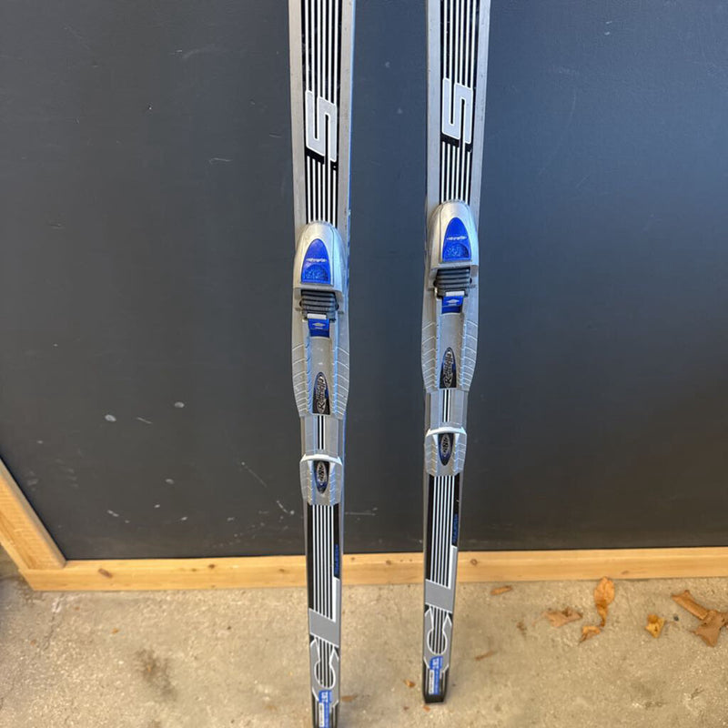 Salomon Active 5 Cross Country Ski NNN : Gry Blue -unisex-191cm