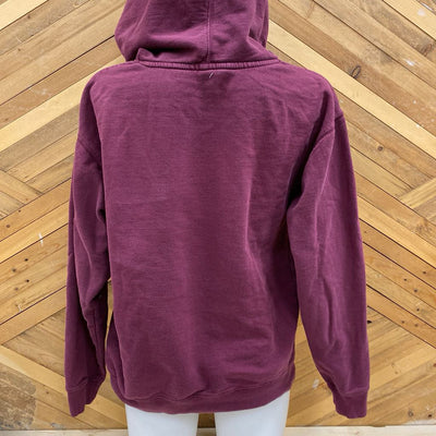 Hardpressd- Purple Hooded Sweatshirt with Graphic Print- MSRP $115 : purple-unisex-SM