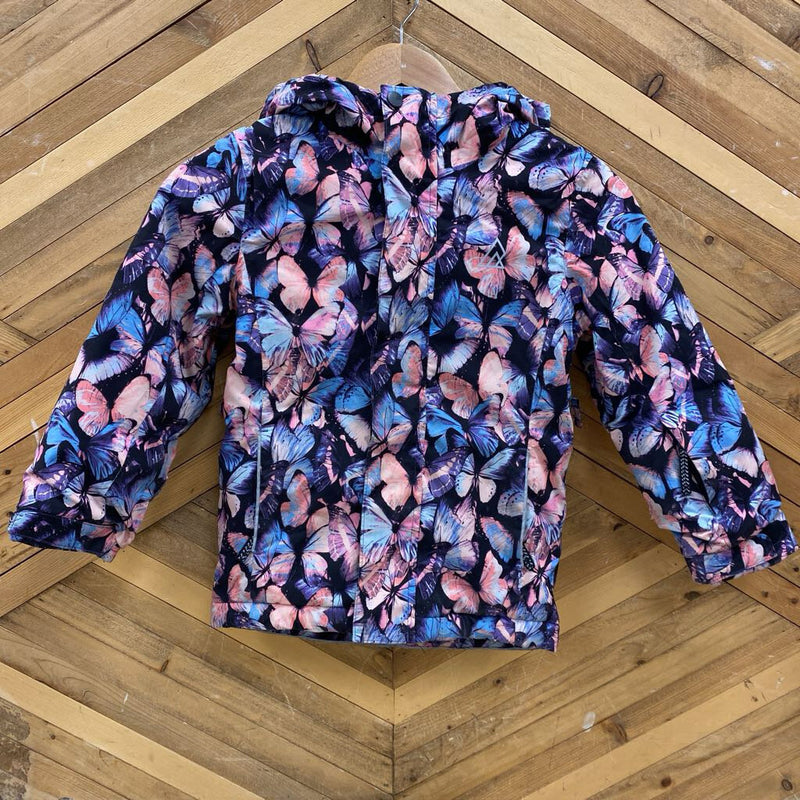 Ripzone- Kids Insulated Winter Jacket- MSRP $110: Butterly -children-XSY