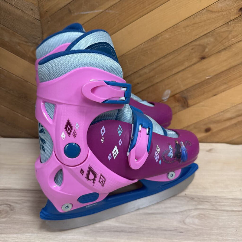 Disney- Frozen Adjustable Ice Skates for Kids- MSRP $60: Pink-children-12-2Y