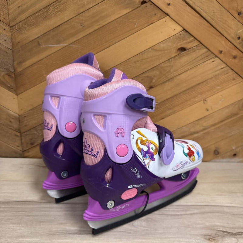 Disney - Princess Ice Skates- MSRP $60: Purple/Pink-children-12-2Y
